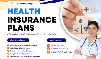 infograph witha lady doctor describe benefits of health insurance